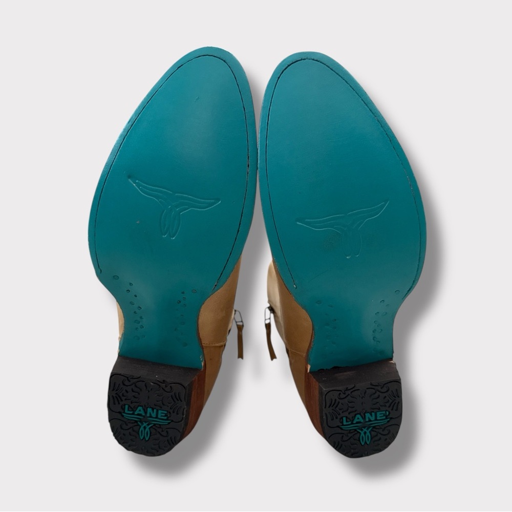 Lane The Plain Jane Bootie in Butterscotch - Picture 8 of 10